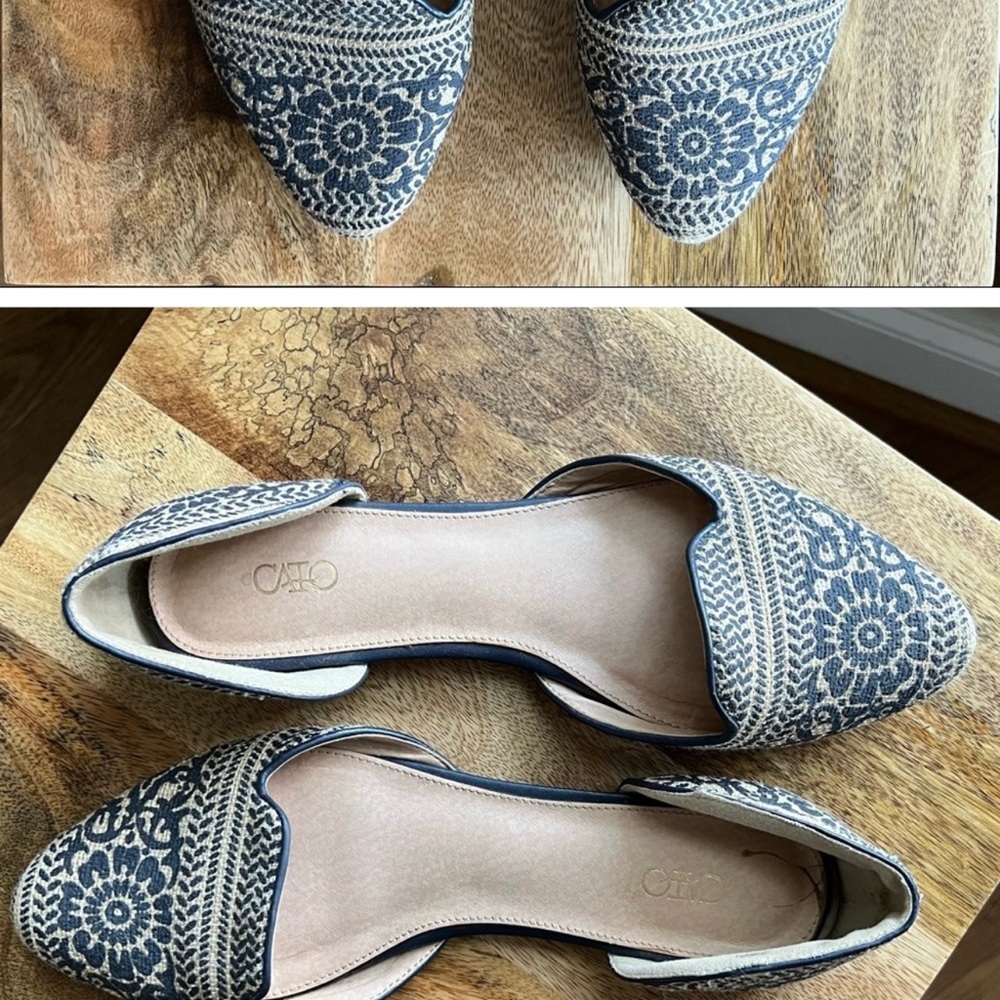 Size 9 Cato slip on shoes - Picture 3 of 6